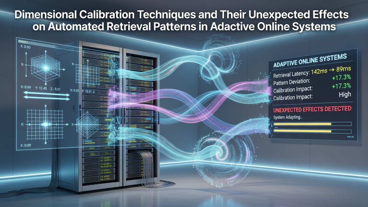 Dimensional Calibration Techniques and Their Unexpected Effects on Automated Retrieval Patterns in Adaptive Online Systems