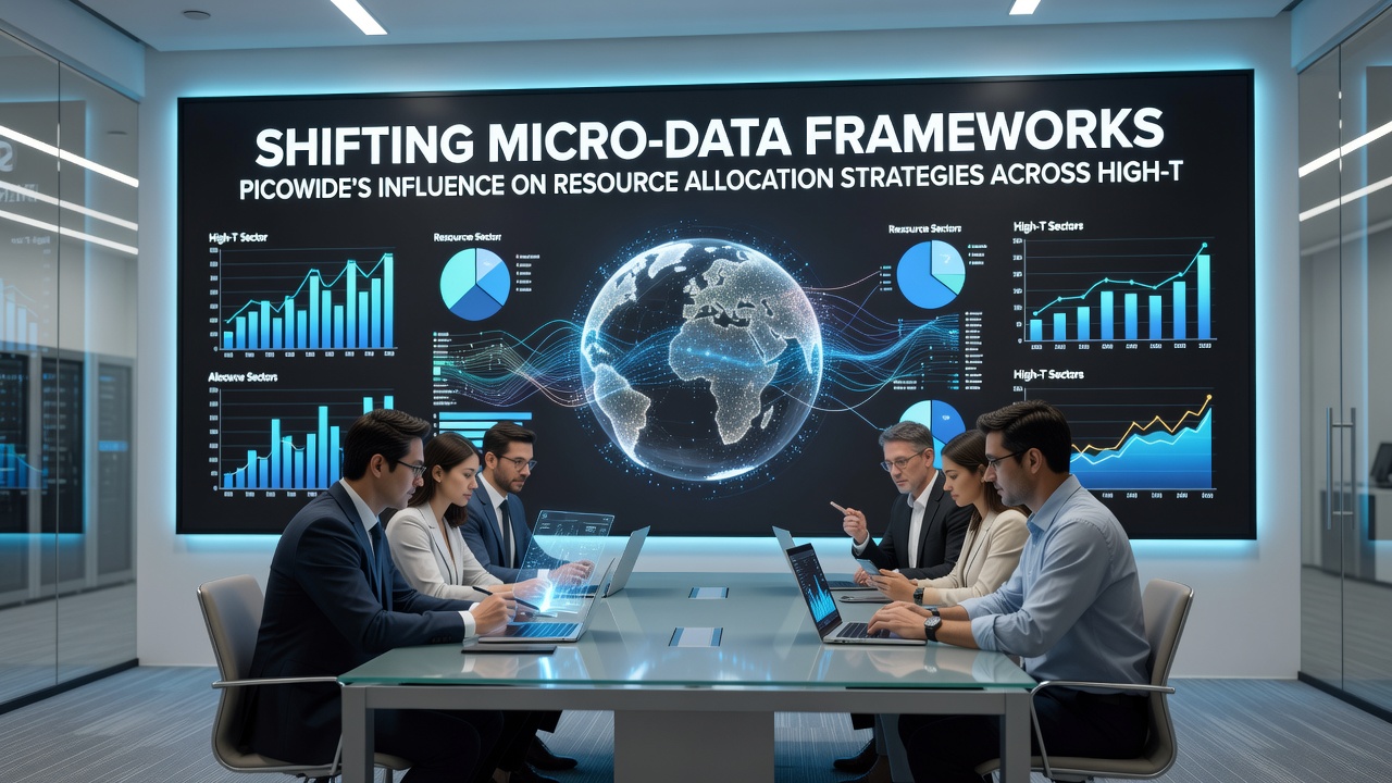 Resource allocation dashboard showing Picowide micro-data effects on high-traffic platform infrastructure